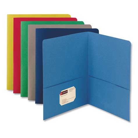 small 2 pocket folders.